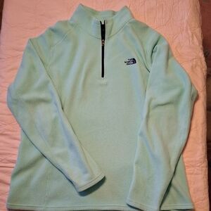 The North Face Light Green Fleece Jacket